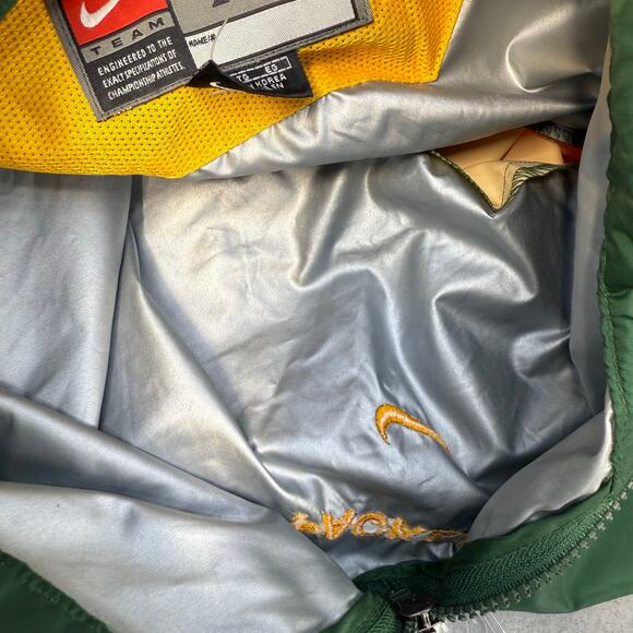 Nike Team NFL On Field Green Bay Packer Player Shell Men's XL Quarter Zip NWT - Picture 11 of 14